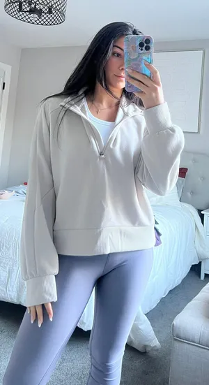 Sincerely Jules Quarter Zip Sweatshirt thumbnail 1