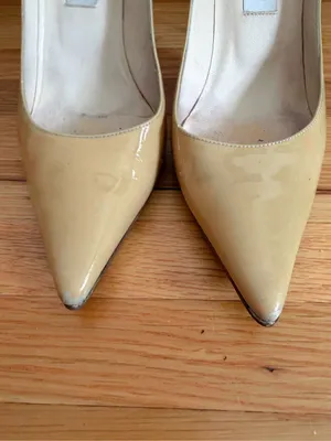 Jimmy Choo Patent Leather Heels Size 36.5 thumbnail 4