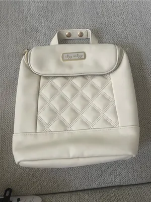 Itzy Ritzy Beige Quilted Milk Bottle Bag Pockets Baby‎ Milk & Honey thumbnail 2