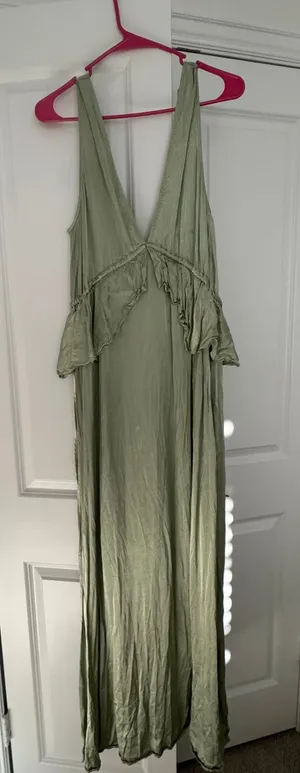 TopShop Maxi Satin Dress thumbnail 1