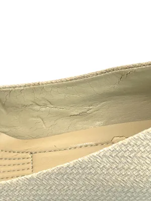 Easy Spirit Cream Woven Leather Kitten Heel Pumps size 9 thumbnail 12