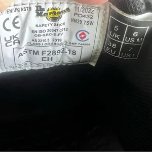 Dr. Martens Unisex Safety Toe Unisex Work Shoe Size 7 or 6 #919 thumbnail 7