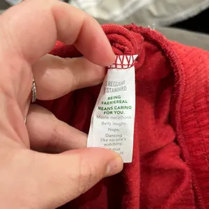 Aerie Groove ON Velour High Waisted Flare Pant Pull ON‎ Ribbed Red Size S thumbnail 7