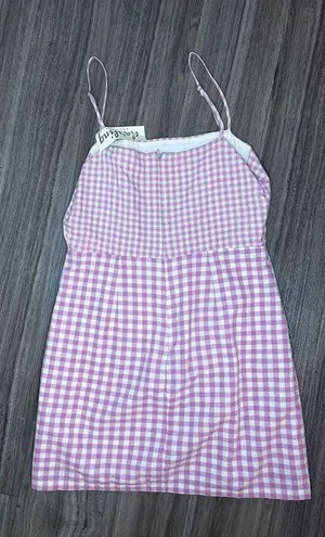 Darling Boutique NWT Gingham Mini Dress - Pink/White - S thumbnail 3