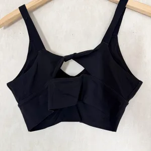 aerie Women’s Twist Back Sports Bra in Black M thumbnail 8