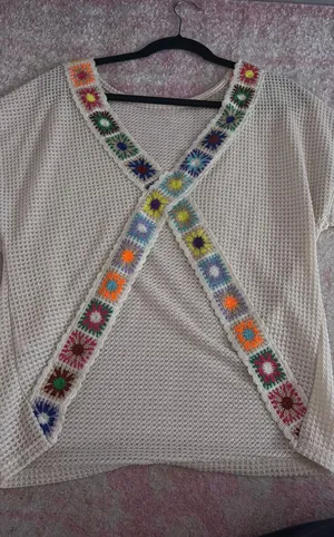 Open back shirt White thumbnail 2