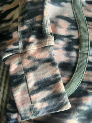 lululemon athletica Pink Camo Scuba hoodie sz6 thumbnail 5