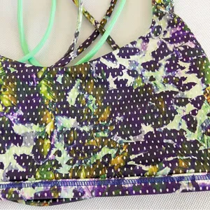 Lululemon Free To Be Wild Floral Sport White Multi / Pistachio Size 4 thumbnail 7