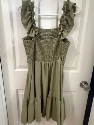 SheIn Green mini dress thumbnail 2