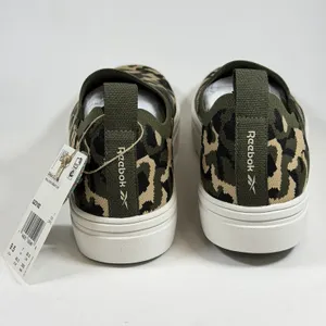 Reebok Size-9.5 Womens Onlux Slip On‎ Camo Tennis Sneakers GZ3102 thumbnail 5