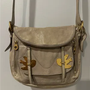 Marc Marc Jacobs Handbag Pedal to Metal Natasha‎ Crossbody Shoulder Bag Beige thumbnail 1