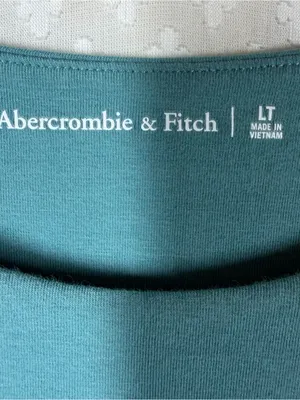 Abercrombie & Fitch Teal Blue Short Sleeve Compression Bodysuit thumbnail 3