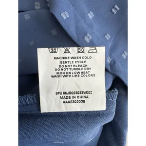 BloomChic Romper Womens 12 Blue Swiss Dot Sleeveless Sweetheart Neckline Summer thumbnail 8