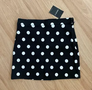 Denim Polka Dot Miniskirt thumbnail 1