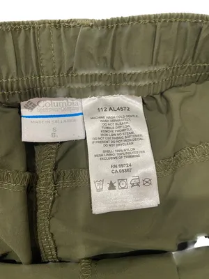 Columbia Y2K Womens Outdoor Shorts Olive Green Size S Summer Hiking Gorpcore thumbnail 3