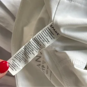 Spanx Get Moving White Pleated Tennis‎ Skirt Workout Skort pleated thumbnail 5