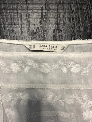 Zara Basic Peplum Top thumbnail 3