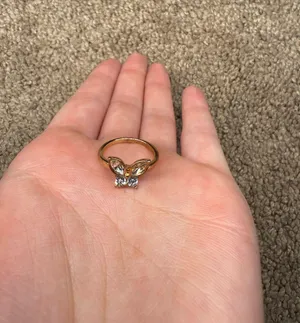Butterfly ring Gold thumbnail 2
