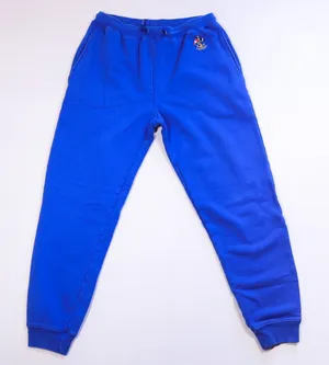 Lauren Ralph Lauren Joggers Womens Petite Small Blue Cotton Nautical Crest Pants thumbnail 1