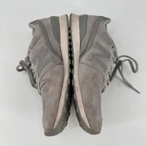 New Balance 696 Classic Women's Running Shoes WL696WPG Gray Suede Size‎ 9 thumbnail 4
