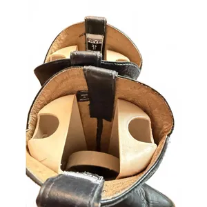 Frye Classic Black Leather Cowboy Boots thumbnail 9