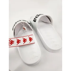 New Kappa Slides Banda Adam 9 White-Black Sandals Slip‎ On Shoes Pool Beach SZ 5 thumbnail 2