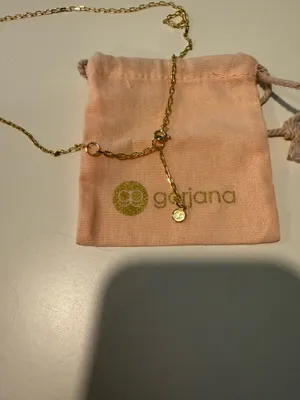 Gorjana gold pendant necklace thumbnail 3