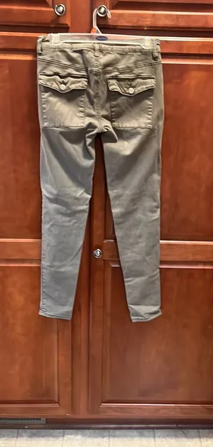 American Eagle Greenish Tan Jeggings thumbnail 2