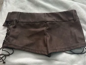 Micro shorts Brown Size L thumbnail 4