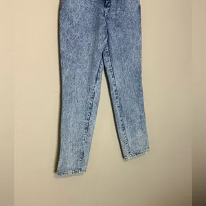 Vintage Wrangler High Waisted Mom Jeans Straight Leg Acid Wash‎ Pleated Size 13 thumbnail 4