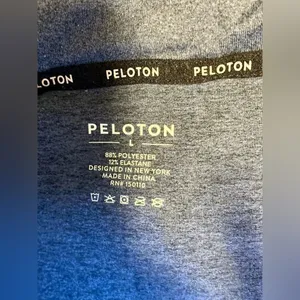 Peloton Blue Dreamblend Relaxed Full Zip Hoodie Sweathshirt thumbnail 10