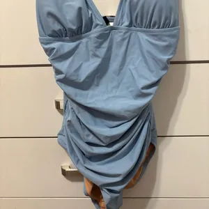 J Crew Blue One Piece Bathing Suit thumbnail 5