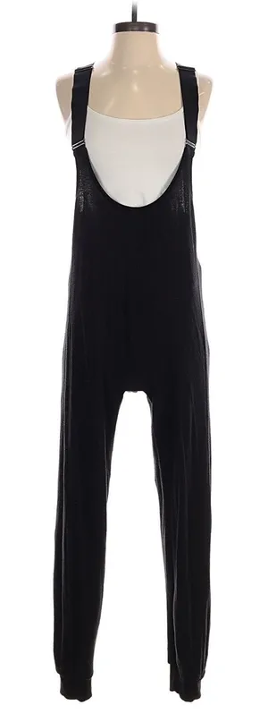 Alo Yoga Black Harem Jumpsuit Overalls Size S Jogger Adjustable Strap thumbnail 1