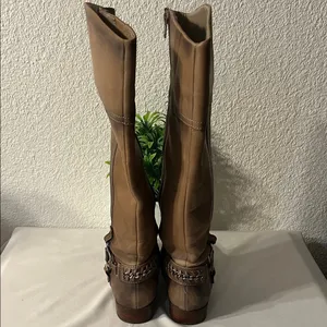 Alex Marie Tan Over the Knee Bootsus used good condition thumbnail 3