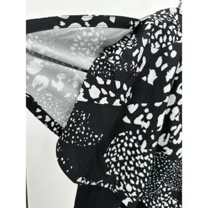 DSG Womens 2X Black White Mixed‎ Camo 2-in-1 Running Shorts Compression DAW11193 thumbnail 7