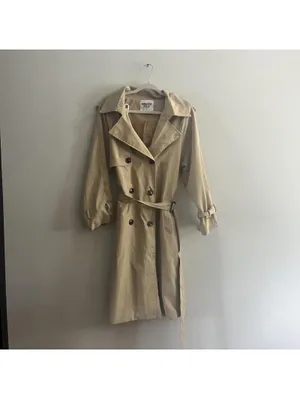 Princess Polly Westwind Trench Coat in Natural thumbnail 3