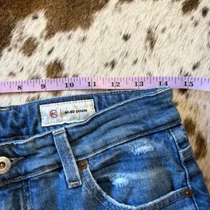 AG JEANS Saige Crop High Rise straight Leg‎ Jeans Size 28 Light Wash thumbnail 5