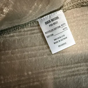 Buck Mason NWT Marsh Fern Heirloom Rib Base Henley T-Shirt Size Large thumbnail 2