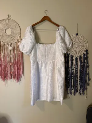 Lilly Pulitzer Morena Romper Ivory White Size 16 thumbnail 3