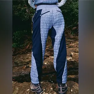 Free People Movement Quilt To Last Pants Small Blue Joggers Gorpcore Hiking Cozy thumbnail 4