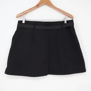 ASOS DESIGN Skirt Womens 12 Cargo Mini Black Buckle Utility Excellent thumbnail 4