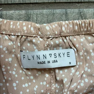 Flynn Skye Tan Polka Dot Dress thumbnail 2