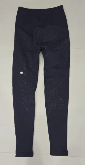 Lululemon athletica Navy Galaxy High-Rise Active Leggings Size 4 thumbnail 1