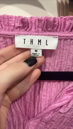 Pinkish Purple THML Blouse thumbnail 2