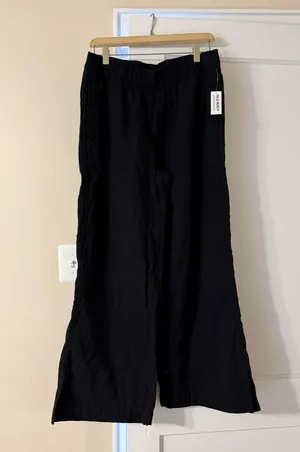 Old Navy Linen Pants Wide-Leg thumbnail 4