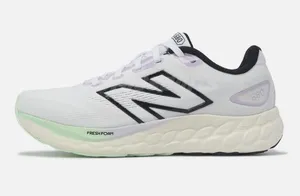 New Balance Fresh Foam 680v8 White Grey Matter Taro Women's Sz 9 Men 7.5 thumbnail 1