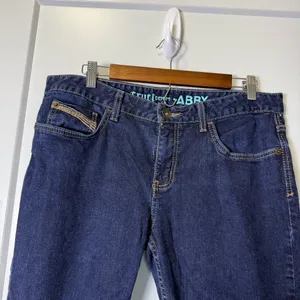 Cruel Denim Abby Dark Wash Skinny High Waist Jean Embroidered Pocket Western‎ 31 thumbnail 3