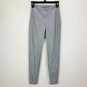 Lululemon Here to There High Rise 7/8 Pant Crosshatch Texture Magnet Grey US 4 thumbnail 6