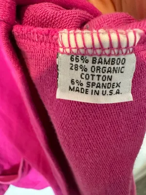 Bryn Walker Long Sleeve Tunic Size M Magenta V-Neck Pocket Shirt thumbnail 4