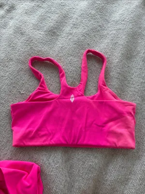 Free People FP Movement Hot Pink Women's Seamless Sports Bra & Legging Set thumbnail 4